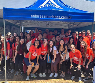 Foto de alunos do Ensino Fundamental I