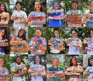 Foto de alunos do Ensino Fundamental I