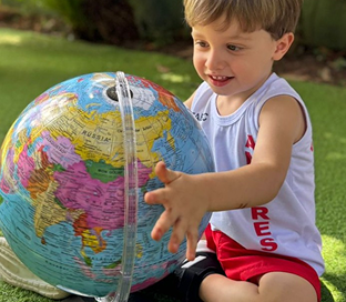 Foto de alunos do Ensino Fundamental I