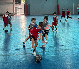 Foto de alunos do Ensino Fundamental I